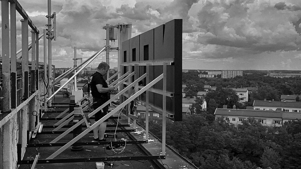PS Installation – arbete på plats